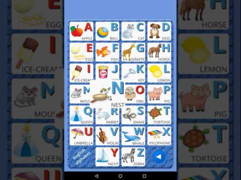 English alphabet Video