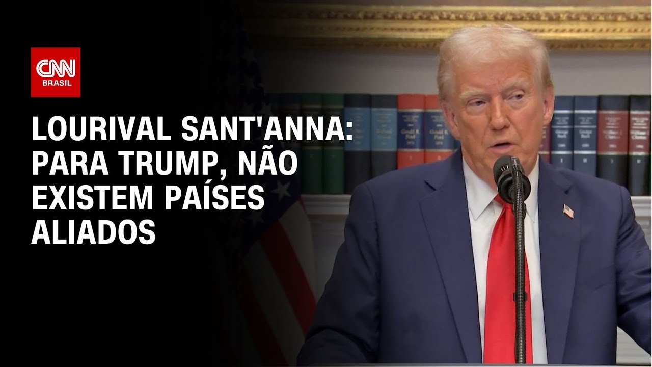Lourival Sant'Anna: Para Trump, não existem países aliados | CNN PRIME TIME