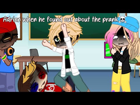 Adrien when he found out about the prank | Miraculous Ladybug | ◇