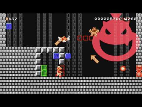 1-4 Boom-Boom's very own castle by Mustaviini - Super Mario Maker 2 - No Commentary 1bv