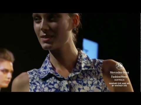 WHITNEY EVE - MBFW AUSTRALIA SPRING SUMMER 2012/13 COLLECTIONS