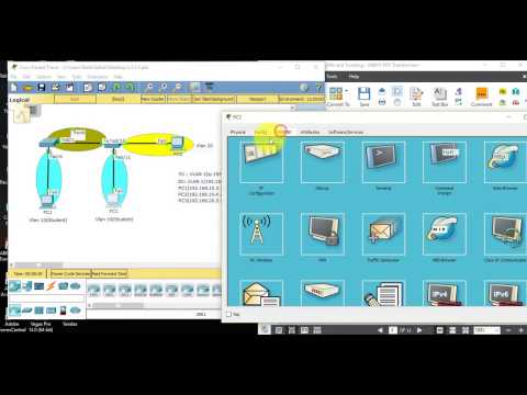 3.2.2.5 Lab - Configuring VLANs and Trunking