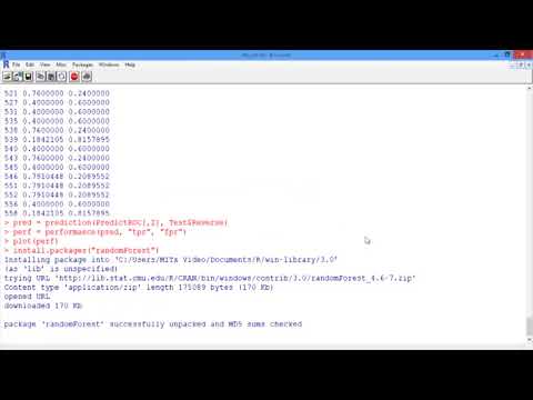 4.2.9 An Introduction to Trees - Video 5: Random Forests