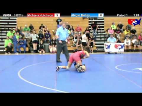 WM 55 KG - RD1 - Michaela Hutchison (Gator) vs. Abigal Melina