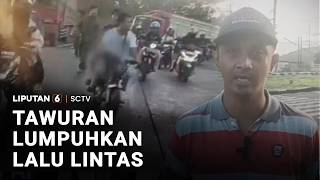 Download lagu Tawuran Lumpuhkan Lalu Lintas | Liputan 6 mp3