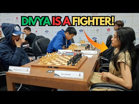 Divya Deshmukh's amazing tenacity | IM Divya vs GM Rinat Jumabayev | Sharjah Masters 2025