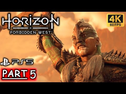 Horizon Forbidden West Gameplay Walkthrough Part 5 - THe Embassy - [4K 60FPS] - Full Game