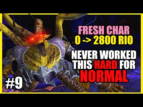 0 to 2800 RIO | Ret Paladin E9 - Never worked this hard for NORMAL