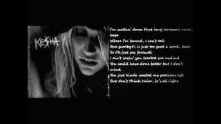 Ke$ha - Don&#39;t Think Twice, Its Alright (Bob Dylan Tribute)