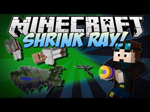 Minecraft | SHRINK RAY! (Shrink, Enlarge and Move Entire Worlds!) | Mod Showcase