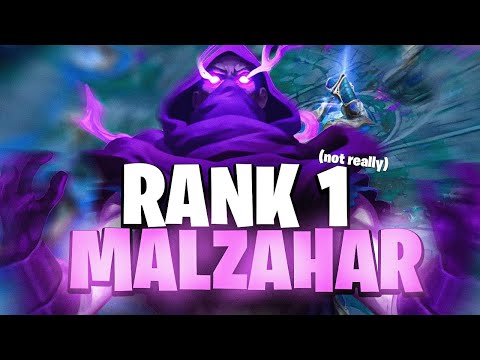 RANK 1 MALZAHAR GAMEPLAY!