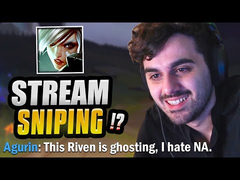AGURIN ACCUSED ME OF STREAM SNIPING