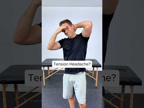 Tension Headaches GONE With These 2 Exercises shorts