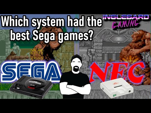 Sega Games on Genesis vs PC Engine | Mega Drive | Turbografx-16 | Turbografx-CD