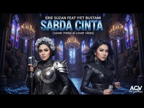 ERIE SUZAN FEAT. IYETH BUSTAMI - SABDA CINTA (METAL COVER | AI COVER VIBES)