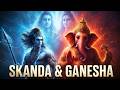 The Mighty Sons Of Shiva Shakti Ganesha Skanda Indian Mythology