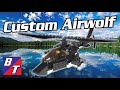 PREPARE TO BE HUNTED Custom LEGO AIRWOLF Helicopter Build Demo For Belle 222 From TV Show