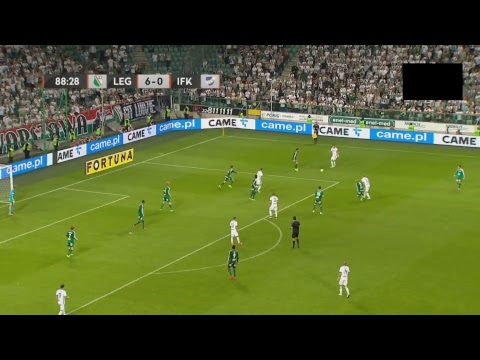 Legia Warszawa - IFK Mariehamn 6-0 CAŁY MECZ