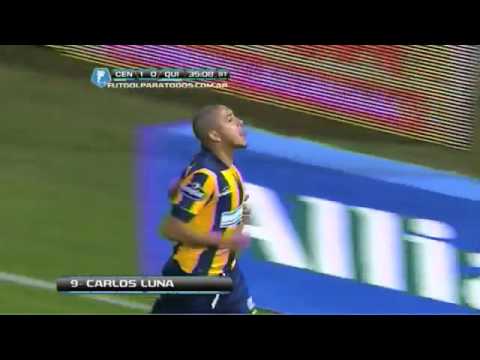 Gol de Luna  Rosario Central 2   Quilmes 0  Fecha 1  Torneo Inicial 2013  Fútbol Para Todos