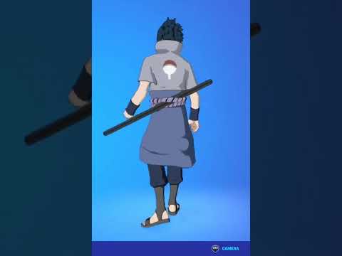 SASUKE - SASUKE SKIN Showcase with All my Fortnite Dances & Emotes! (Fortnite x Naruto)