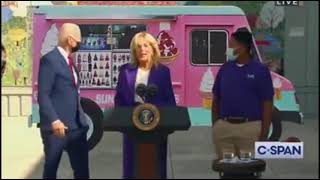 Cover art for biden takes a lick