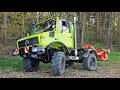 Das Pritschen Fiasko Kompressor überholen Einsatz Agrar UNIMOG Restauration 24