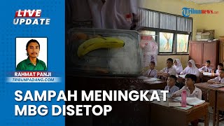 Makan Siang Bergizi Gratis Dihentikan Sementara di Pariaman, Timbulkan Penimbunan Sampah