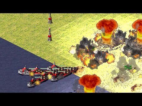 When the AirCraft Carrier can launch nuclear bombs！ -Red Alert2