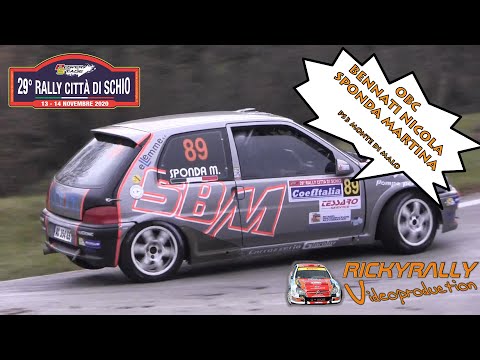 OBC BENNATI - SPONDA | 29° RALLY CITTA' DI SCHIO 2020 | P.S.3 MONTE DI MALO