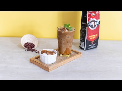 Cà phê ca cao thạch đậu đỏ