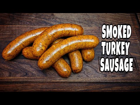 Smoked Turkey Sausage Recipe - Homemade Turkey Sausage
