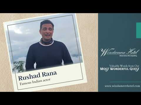 Valueable Words from Our Most Wonderful Guest | Rushad Rana Famous Indian Actor