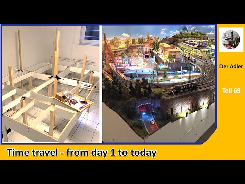 3 Jahre Bau meiner Modelleisenbahn in nur 30 Minuten - Zeitreise #69