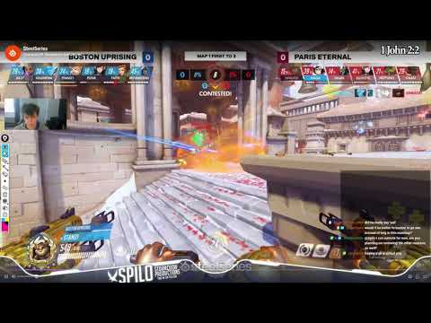 Boston Uprising vs. Paris Eternal (NEPAL and KINGS ROW) Steel Series Analysis