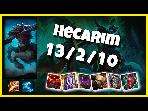 Hecarim s11 Jungle Challenger Replay (13/2/10) - OCE