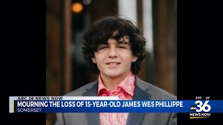 Community members mourn the loss of 15-year-old