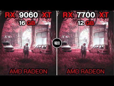 RX 9060 XT VS RX 7700 XT+ Ryzen 7 7800X3D | 20 Games Tested in 1080P, 1440P & 4K!