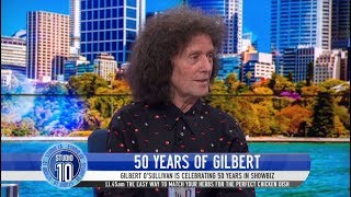 Gilbert O'Sullivan Celebrates 50 Years In Showbiz | Studio 10