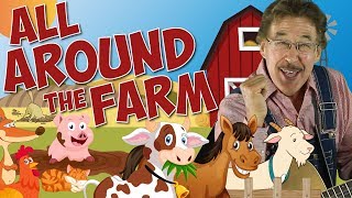 All Around the Farm | Directional Words & Spatial Concepts | Learning Song for Kids | Jack Hartmann