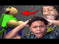 I FORCED MY LITTLE BROTHER TO WATCH YOU RE MINE BALDI BASICS SONG