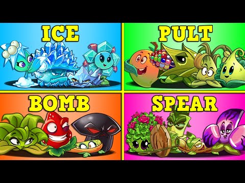 Random 15 TEAM PLANTS & MINT Level 1 Battlez - Who Will Win? - PvZ 2 Team Plant vs Team Plant