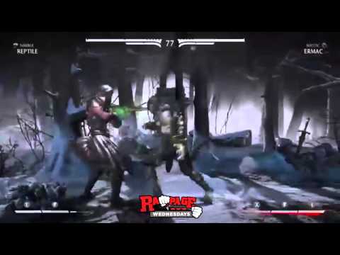 Rampage Wed:  MKX Tournament 4/15/15 (Losers) - Hanzo vs Maza
