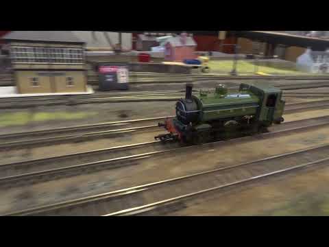 The B.M.Rly.S on OO Gauge Layout - The RAPIDO TRAINS UK is, GNR Class J13 0-6-0ST No.1210