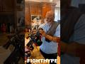 MIKE TYSON WANTS ALL THE SMOKE SHOWS OFF NEW SMOKIN GUN