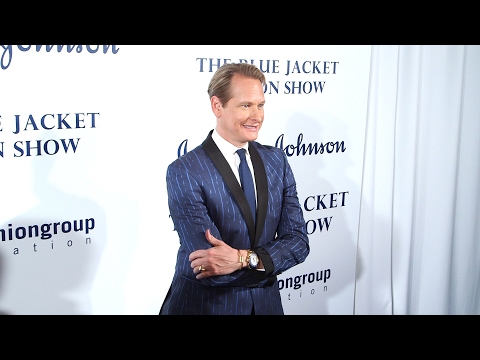 Blue Jacket Fashion Show Red Carpet with Arthur Kade