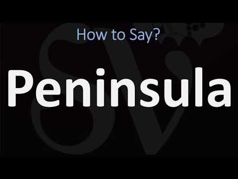 How to Pronounce Peninsula? (2 WAYS!) British Vs US/American English Pronunciation