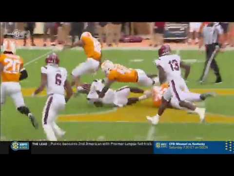 Tavien Feaster (South Carolina RB) vs Tennessee (2019)