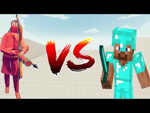 BIG FIREWORK GOD ARCHER vs MINECRAFT - Totally Accurate Battle Simulator TABS