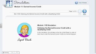 Tax Simulations video