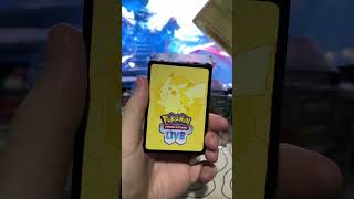 Abri uma etb de Caos Ascendente não acreditei na carta q tirei #cartaspokemon #pokemon #pokemoncards